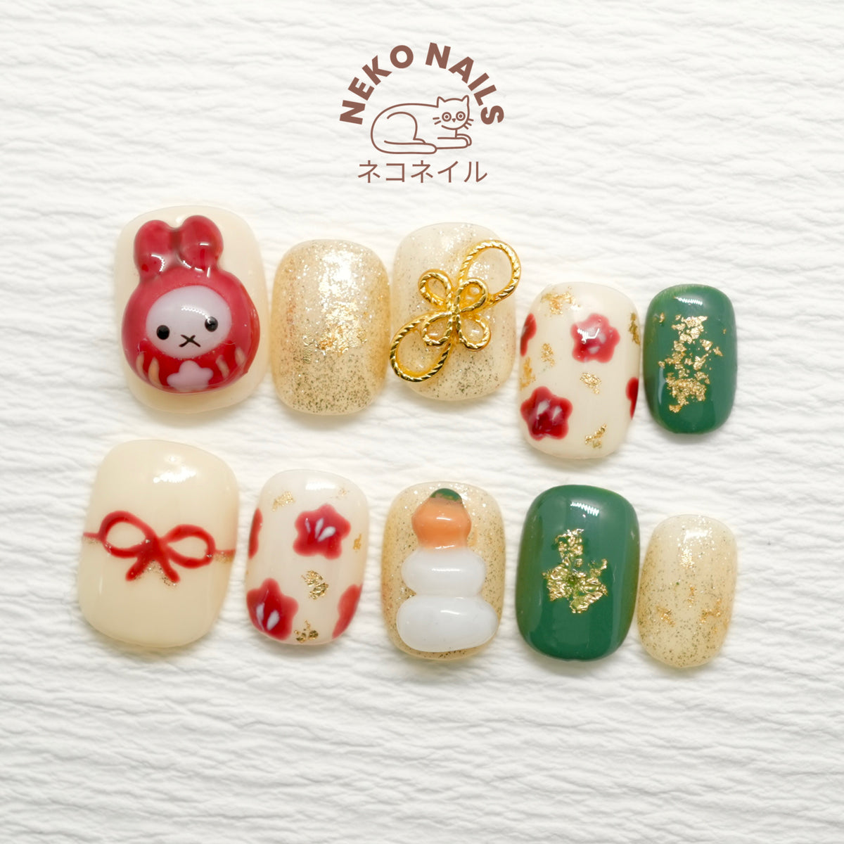 Miffy Traditional Press on nails False Nails Nails Salon Quality