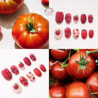 Tomato Tomate Press On Nails