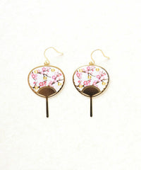 Fan earrings - Ume