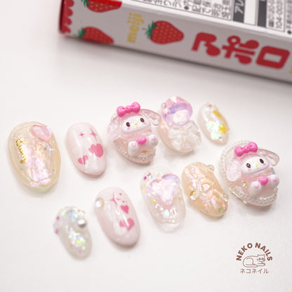 Press on nails False Nails Nails Salon Quality Melody