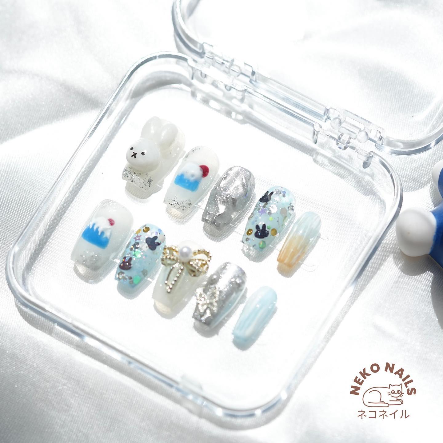 Miffy Press on nails False Nails Nails Salon Quality 