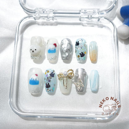 Miffy Press on nails False Nails Nails Salon Quality 