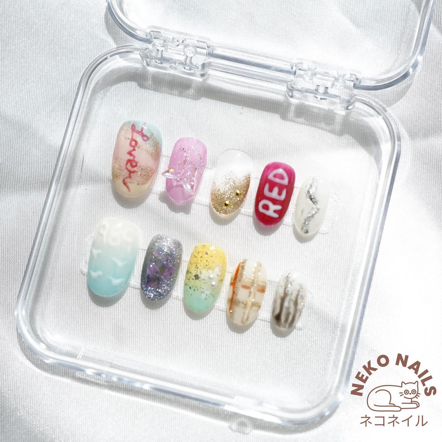 Press on nails False Nails Nails Salon Quality 
