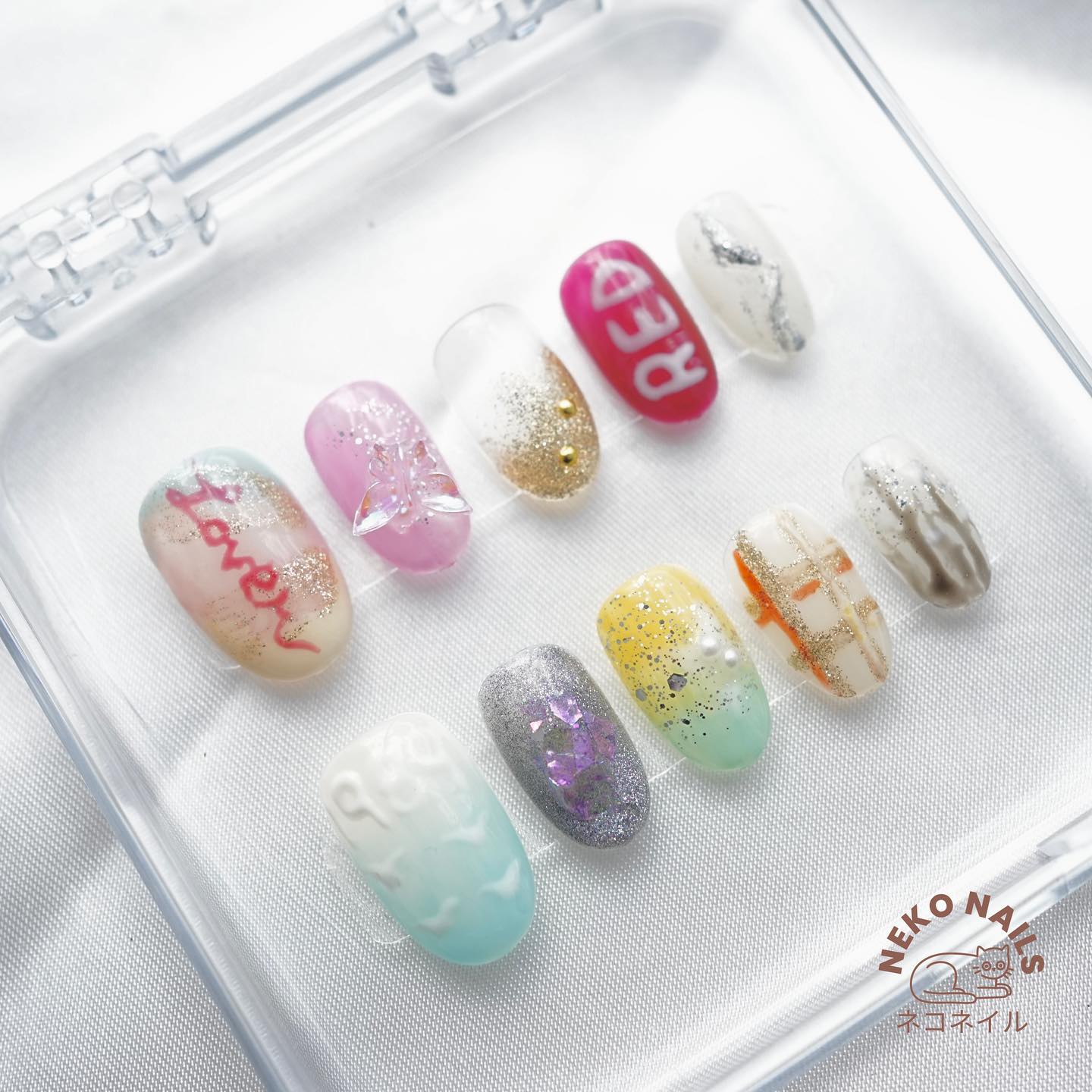 Press on nails False Nails Nails Salon Quality 