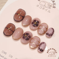 Cloud Blossom Press On Nails