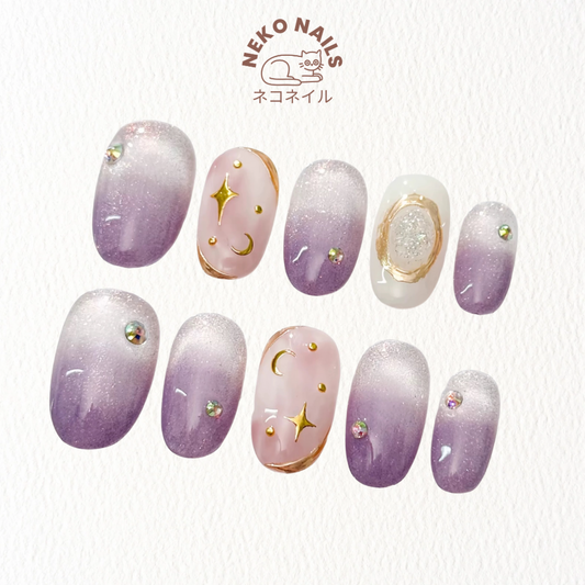 Press On Nails Luna Luxe