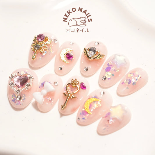 Sailor Moon Inspo Mid Almond